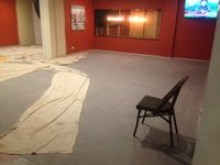 New tiled floor area for Club Cafe - 23 March 2017